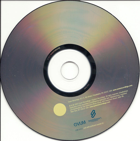 Josh Wink : Profound Sounds Vol. 2 (CD, Comp, Mixed + CD, Comp, Enh)