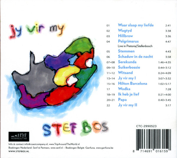 Stef Bos : Jy Vir My (CD, Album, RE)
