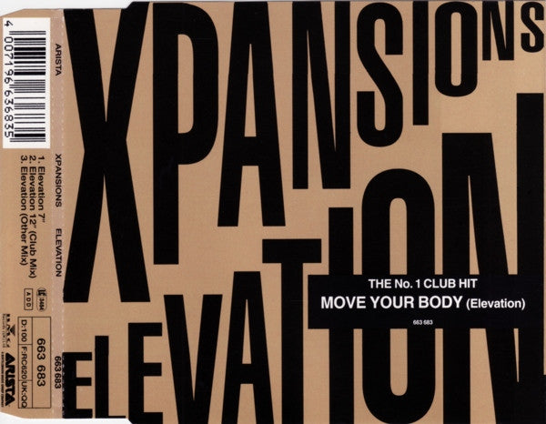 Xpansions : Move Your Body (Elevation) (CD, Single)