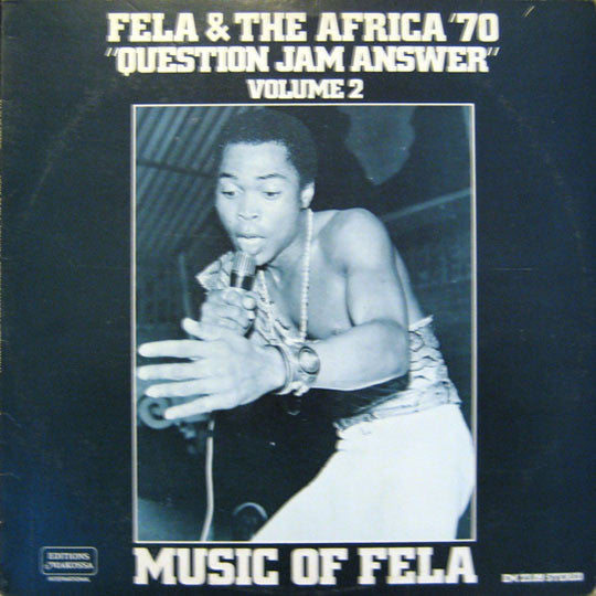 Fela Kuti & Africa 70 : Music Of Fela Volume 2: Question Jam Answer (LP)