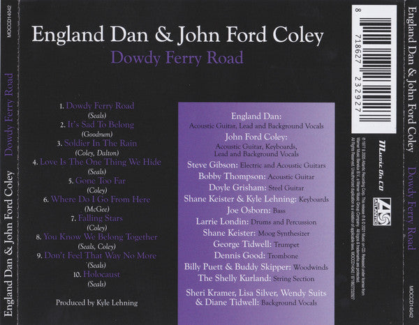 England Dan & John Ford Coley : Dowdy Ferry Road (CD, Album, RE)