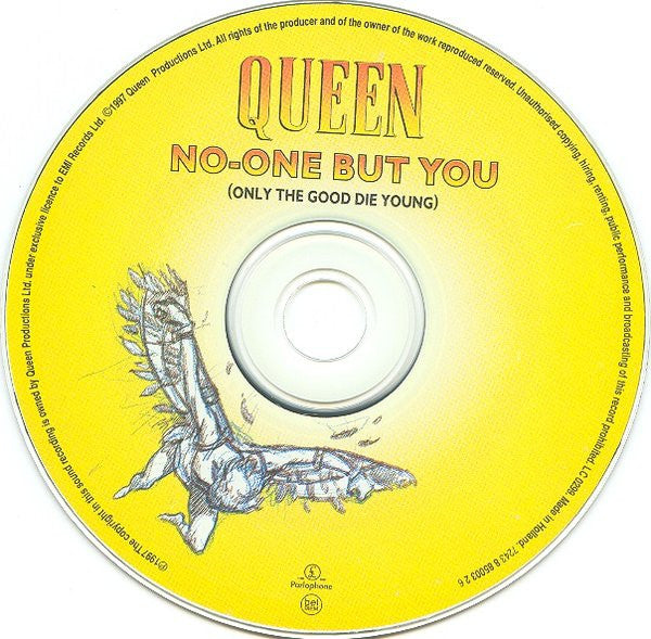 Queen : No-One But You (Only The Good Die Young) (CD, Single, Car)