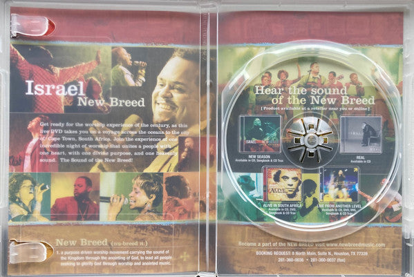 Israel & New Breed : Alive In South Africa (DVD-V, Album)