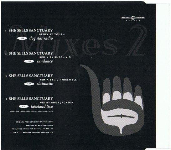 The Cult : Sanctuary MCMXCIII Mixes (CD, Single)