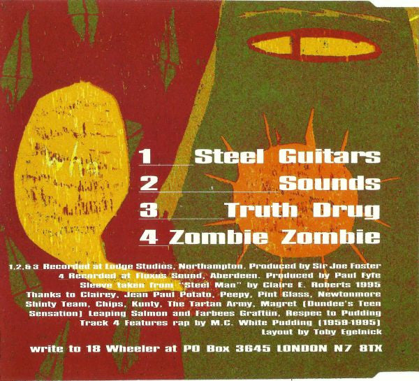 18 Wheeler : Steel Guitars (CD, Single)