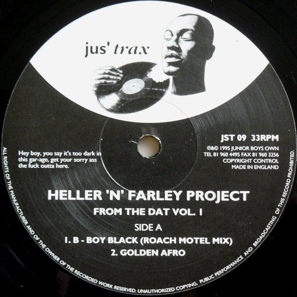 Heller & Farley Project : From The Dat Vol. 1 (12")