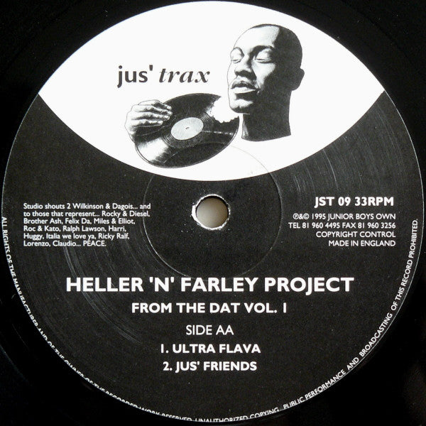 Heller & Farley Project : From The Dat Vol. 1 (12")