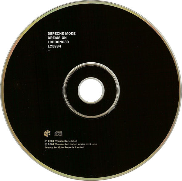 Depeche Mode : Dream On (CD, Single, Ltd)