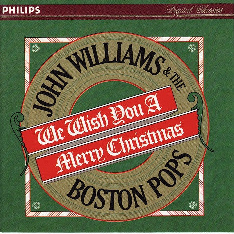 John Williams (4) & Boston Pops Orchestra : We Wish You A Merry Christmas (CD)