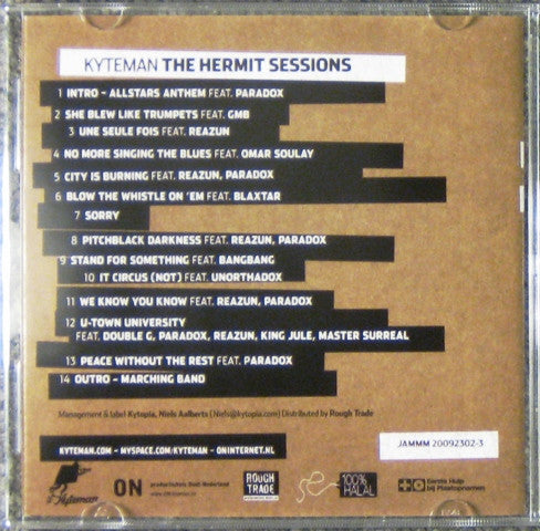 Kyteman : The Hermit Sessions (CD, Album)
