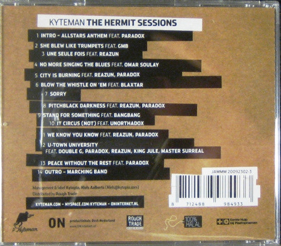 Kyteman : The Hermit Sessions (CD, Album)