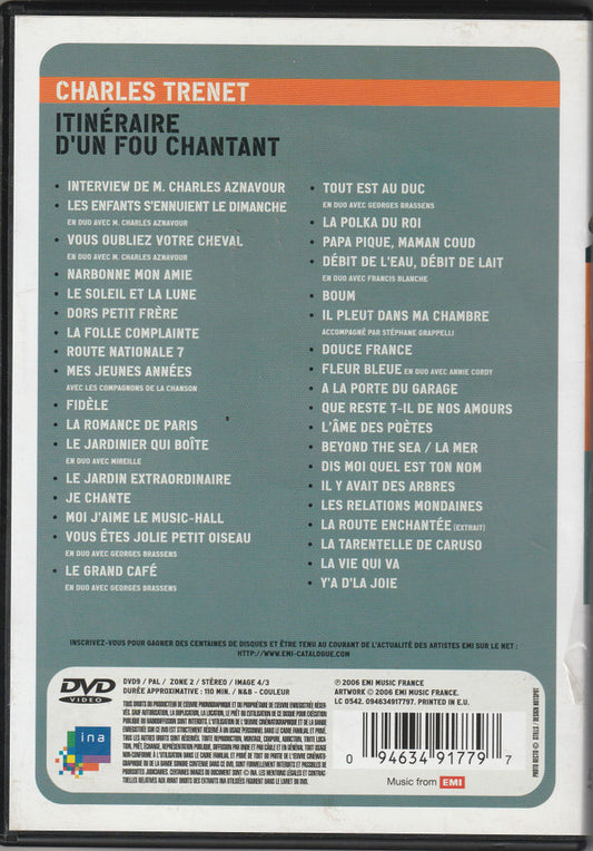 Charles Trenet : La Vie Qui Va - Itinéraire D'un Fou Chantant (DVD-V, Comp, PAL)