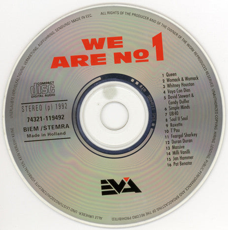 Various : We Are No 1 (CD, Comp)