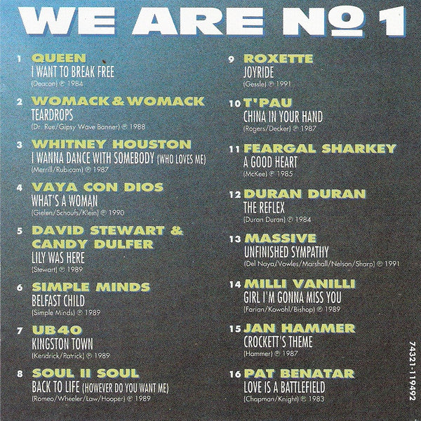 Various : We Are No 1 (CD, Comp)