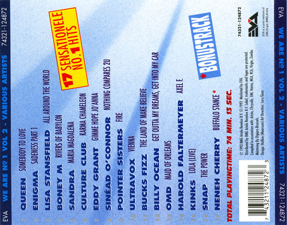 Various : We Are No 1 Vol. 2 (CD, Comp)
