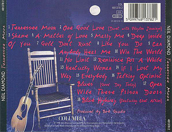 Neil Diamond : Tennessee Moon (CD, Album)