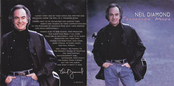 Neil Diamond : Tennessee Moon (CD, Album)