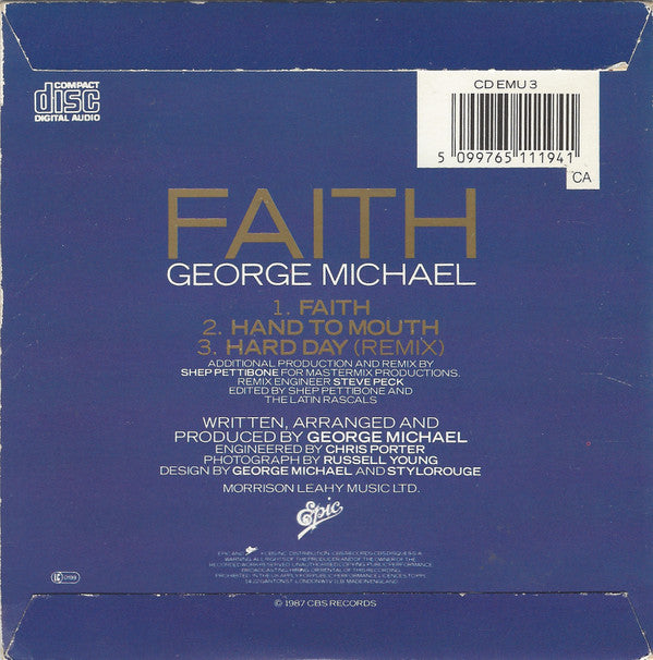 George Michael : Faith (CD, Single)