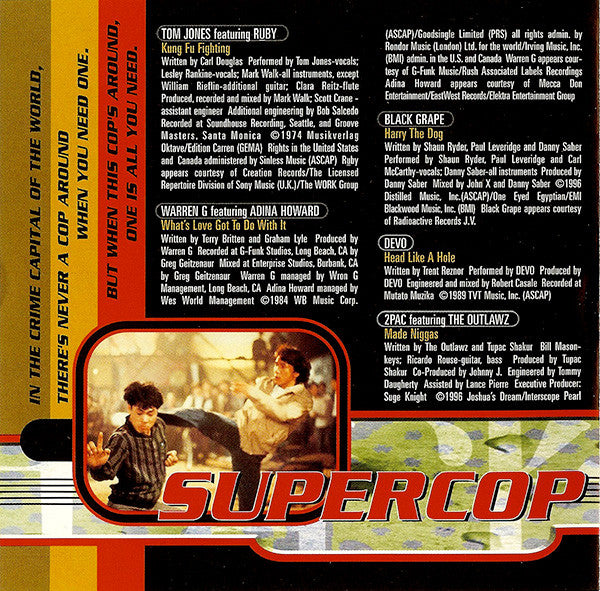 Various : Supercop (Music From And Inspired By The Dimension Motion Picture) (CD, Comp)