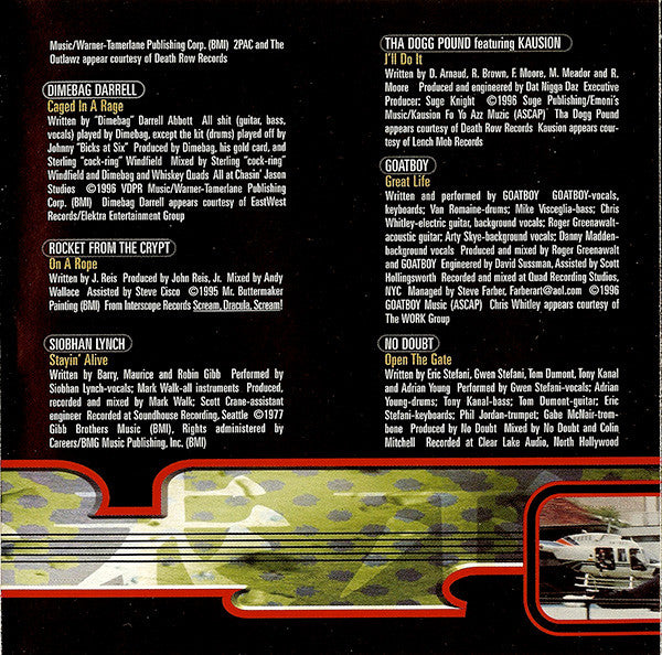 Various : Supercop (Music From And Inspired By The Dimension Motion Picture) (CD, Comp)