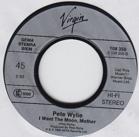 Pete Wylie : Sinful! (7", Single)