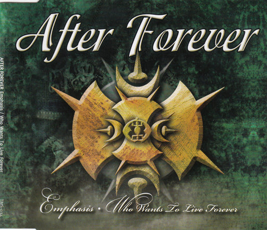 After Forever : Emphasis / Who Wants To Live Forever (CD, Maxi, Ltd)