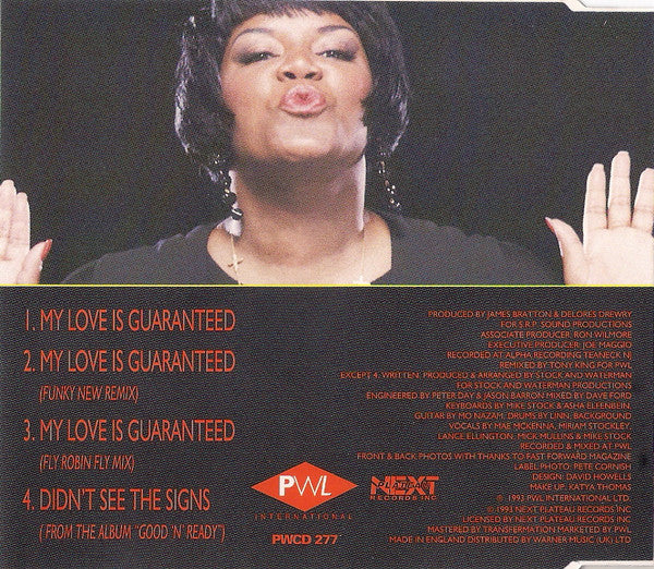 Sybil : My Love Is Guaranteed (CD, Single)