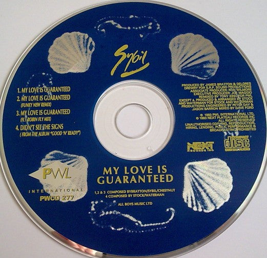 Sybil : My Love Is Guaranteed (CD, Single)