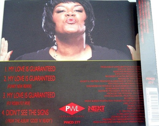 Sybil : My Love Is Guaranteed (CD, Single)