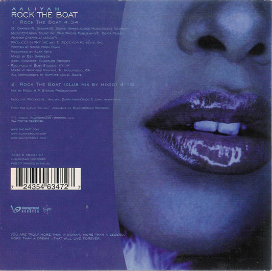 Aaliyah : Rock The Boat (CD, Single, Car)