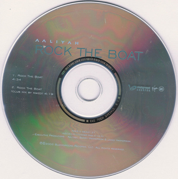Aaliyah : Rock The Boat (CD, Single, Car)