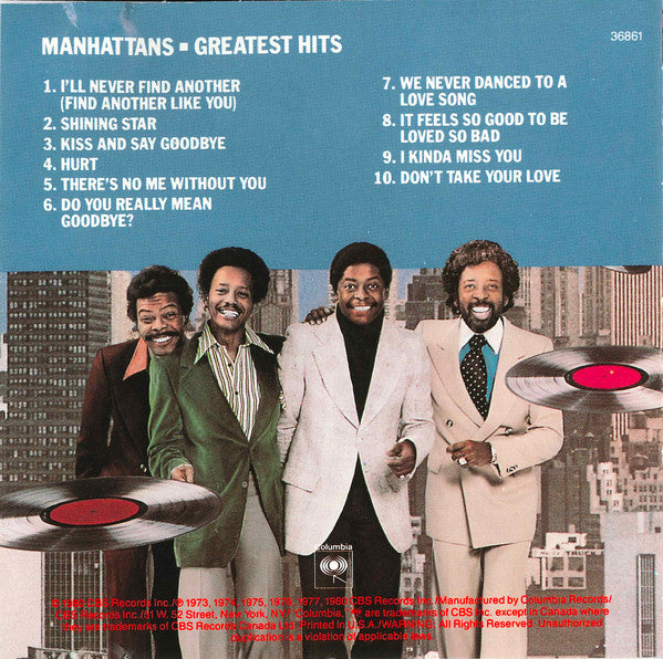 Manhattans : Greatest Hits (CD, Comp, RE)