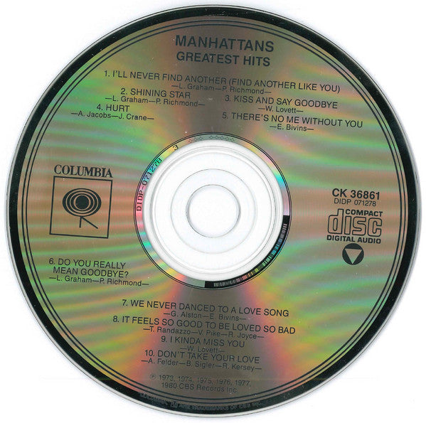 Manhattans : Greatest Hits (CD, Comp, RE)