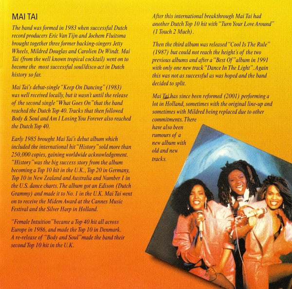 Mai Tai : Mai Tai (CD, Album, RE, RM)