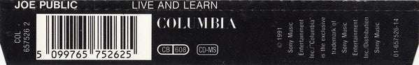 Joe Public : Live And Learn (CD, Maxi)