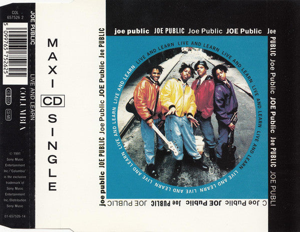 Joe Public : Live And Learn (CD, Maxi)