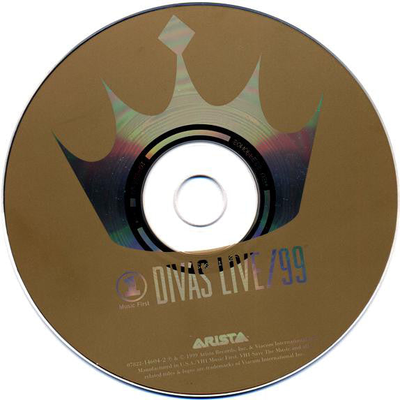 Various : VH1 Divas Live/99 (CD, Album)