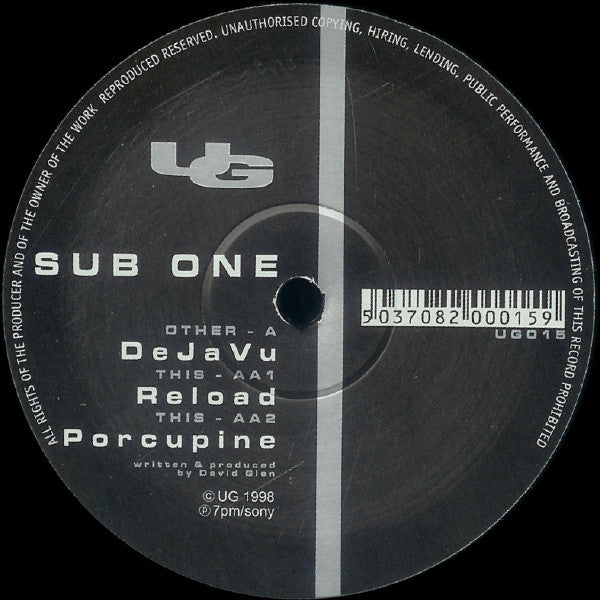 Sub One : DeJaVu (12")