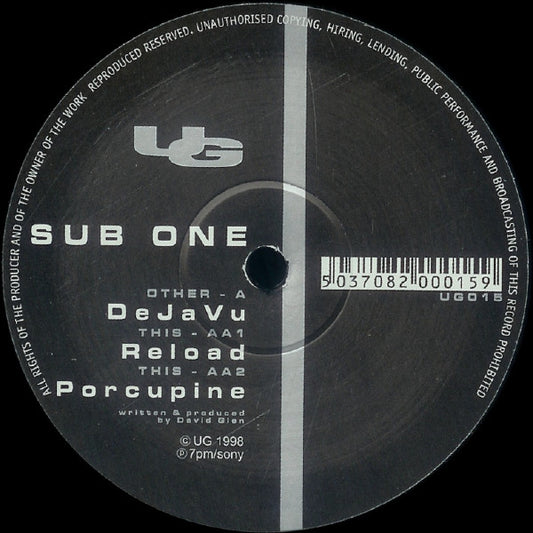 Sub One : DeJaVu (12")