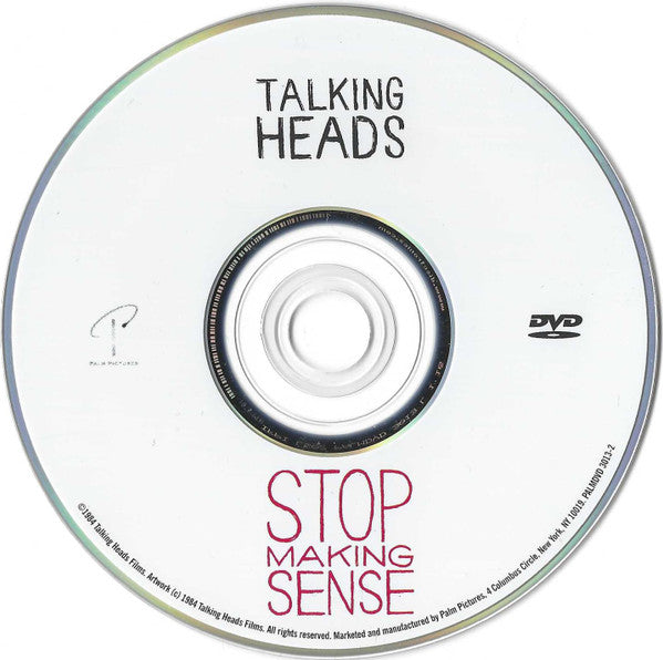 Talking Heads : Stop Making Sense (DVD-V, RE, RM, Multichannel, PAL)