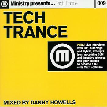 Danny Howells : Ministry Presents... Tech Trance (CD, Comp, Enh, Mixed)