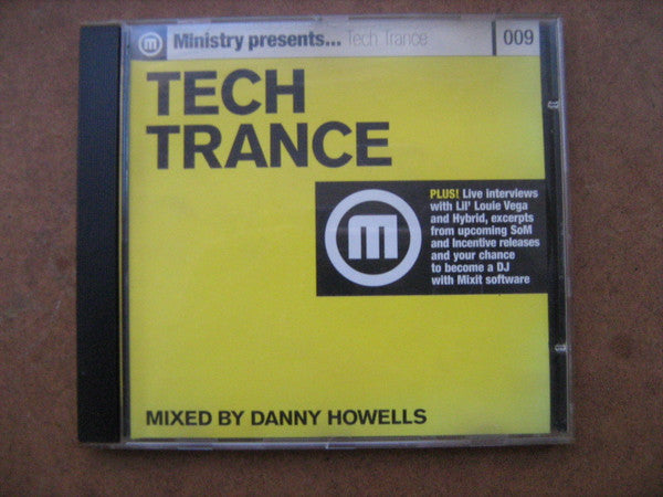 Danny Howells : Ministry Presents... Tech Trance (CD, Comp, Enh, Mixed)