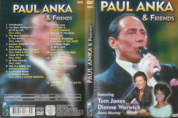 Paul Anka : & Friends (DVD-V, Multichannel, PAL)
