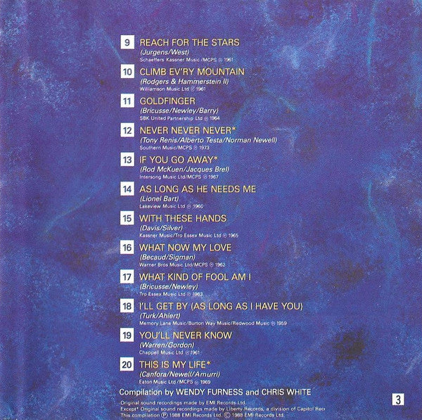 Shirley Bassey : Diamonds: The Best Of Shirley Bassey (CD, Comp)