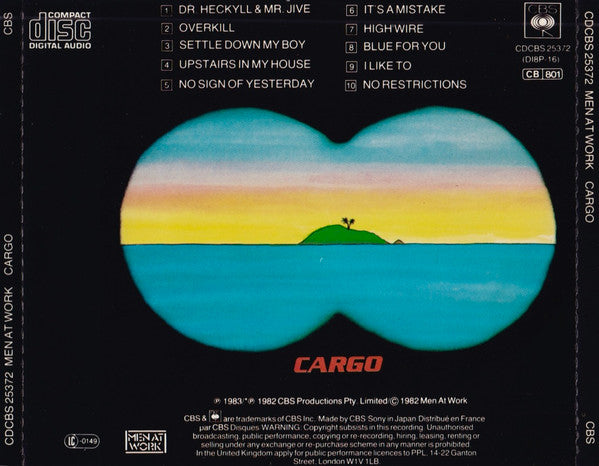 Men At Work : Cargo (CD, Album)