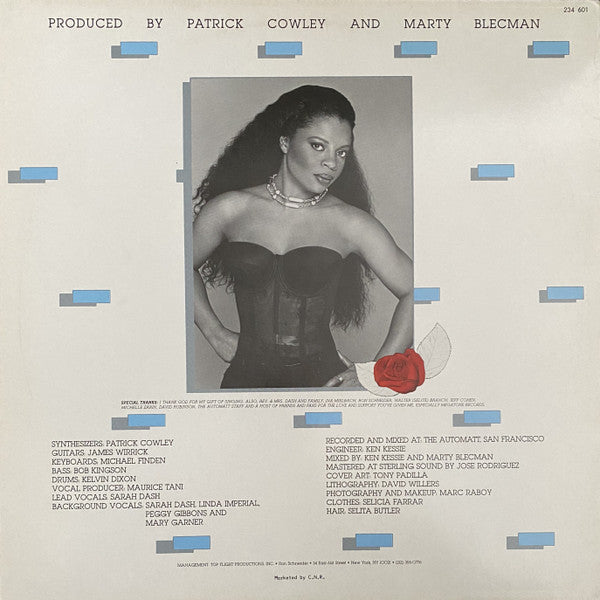 Sarah Dash : Low Down Dirty Rhythm (12", EP)