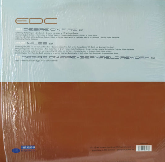 Eddy De Clercq : Desire On Fire / Miles (12")