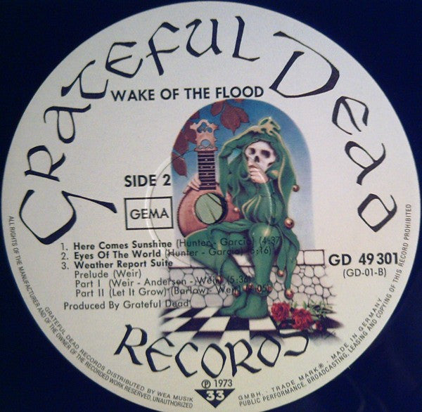 The Grateful Dead : Wake Of The Flood (LP, Album, RP)