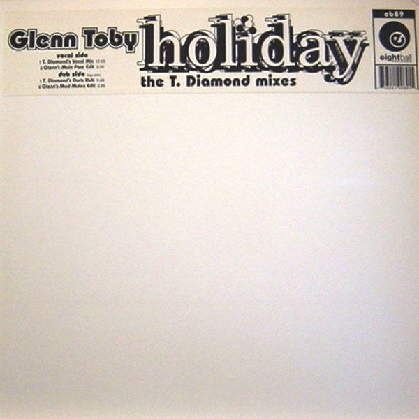 Glenn "Sweety G" Toby : Holiday - The T. Diamond Mixes (12")
