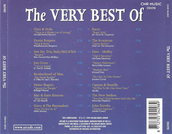Various : The Very Best Of (CD, Comp)